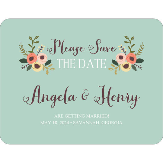 Botanical Bouquet Save the Date Cards